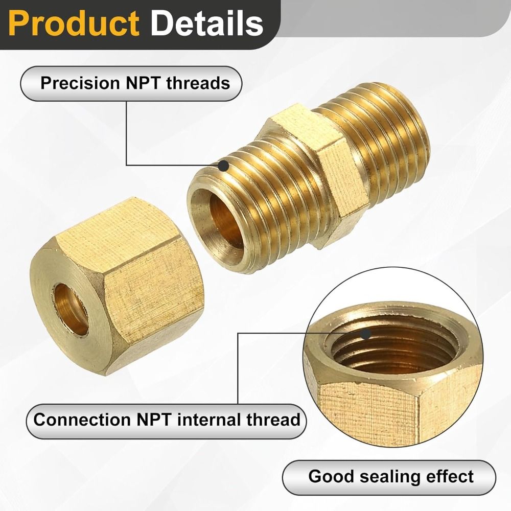 Compression Fitting Brass - Fitting Kompresi Kuningan 4 5 6