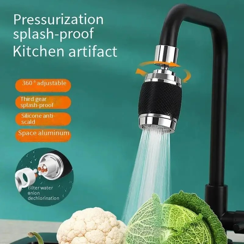 Filter Pemanjang Keran Dapur U - Silicone Tap Washer ulasan dan harga